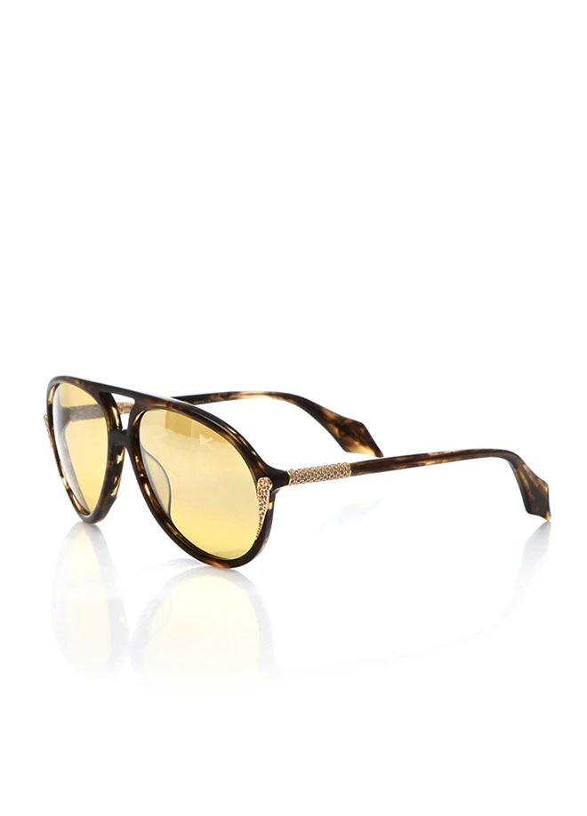 

Women's sunglasses mz 503 02 bone Brown organic 60 -- mila zegna baruffa