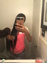 Winshair-extensiones de cabello humano liso, 30 pulgadas, en Stock, 100%, Remy, extensiones de cabello peruano