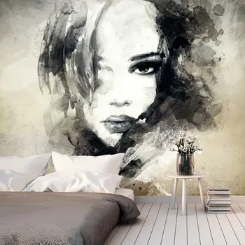 

Wall mural-girl mysterious-200x140 cm