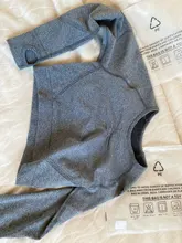 Conjunto deportivo sin costuras para mujer, Top de manga larga para gimnasio, Leggings de Control del vientre de cintura alta, ropa sin costuras, traje deportivo Sexy para chicas