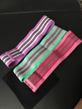 Bandas de resistencia para glúteos, gomas de tela para ejercicio, antideslizantes, para cadera, piernas, muslos, sentadillas profundas