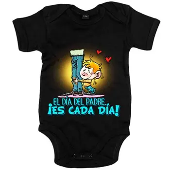 

Baby bodysuit Father's Day is every day