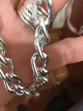 Collar cubano Punk Miami, cadena gruesa de aluminio, Color dorado, joyería para mujer 2020