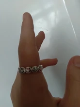 Vintage Ancient Silver Color Happy Smiling Face Open Rings for Women Punk Hip Hop Adjustable