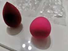 Esponja de maquillaje profesional con gota de agua, esponja cosmética para base correctora, crema, licuadora, esponja de agua suave, venta al por mayor