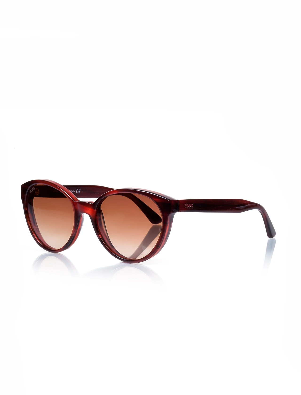 

Women's sunglasses to 0147 68f bone Burgundy organic oval cat eye 57-19-140 tods