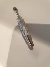 Portaherramientas de 4 garras para recoger cuentas, herramienta para tatuaje corporal de alta precisión con pinzas y puntas de diamantes gemas