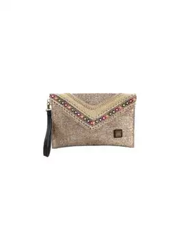 

Raffia handbag with lapel Jarki of EFERRI