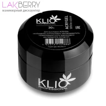 

Акригель KLIO WHITE 30 мл ПОЛИГЕЛЬ (Акригель)