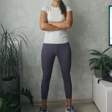 Pantalones de Yoga con bolsillo para mujer, mallas deportivas de talla grande, Control de barriga, para correr