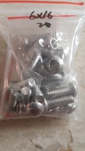 Allen Bolt Screw Head-Button Hex-Socket Stainless-Steel Hexagon M8 M2.5 ISO7380 M3 M4