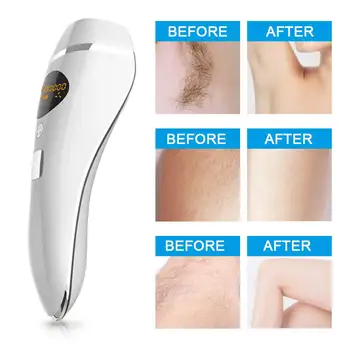 

600000 Flash Permanent Ipl Epilator Depilador Facial Permanent Laser Hair Removal Women Painless Threading Hair Remover Machine