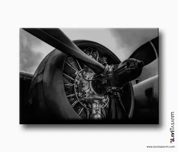 

Aircraft Engine Canvas Painting-Canvas Art Print Home Picture Frames Wall Photo Frame