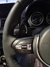 Interruptores de paleta de fibra de carbono para volante, para BMW F36 F21 F22 F32 F30 F02 F80 F11 F06 F20 F23 F10 F12 F26 F15 M3 M4 M5 M6