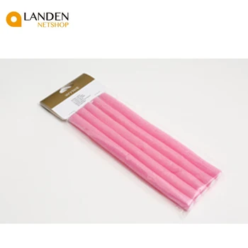 

18cm crimper makers off foam soft Flexible twist Curls DIY style rolls Hair's tool Color random