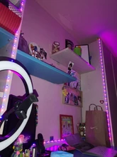 Led-Strip-Light Power-Adapter Music-Controller Bluetooth Flexible 2835 Rgb 5050 12V 10M