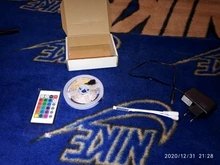 NEW WIFI LED Strip Light RGB 5050/2835 Flexible Ribbon Fita RGB Led Lights Tape Diode 20M-5M DC 12V and WIFI Controller