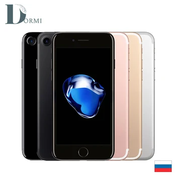 

Unlocked Original Apple iPhone 7 Quad-core Mobile phone 12.0MP camera 32G/128G/256G Rom IOS Fingerprint touch ID phone