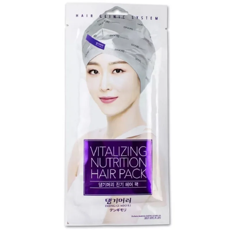 Маска-шапочка для волос питательная Daeng Gi Meo Ri Vitalizing Nutrition Hair Pack with hair cap. Корея |