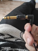 Conector Jack de 3,5mm con 6 esquinas, Conector de 6,35mm y 3 polos, macho estéreo a adaptador hembra de 3,5mm, Conector de micrófono de audio chapado en oro, 2 uds.
