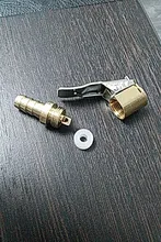 Adaptador de boquilla de rosca para bomba de aire de coche, Clip de cabeza de conversión rápida, herramientas generales automáticas, 1 ud.