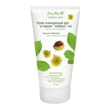 Крем освеж-й д/уставших "тяжелых" ног Green Mama "Каштан и Прополис" 170 мл