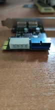 Adaptador PCI express USB3 a USB 3,0, controlador convertidor de 20 pines, PCIe x1, USB 3, 0, 2 puertos, tarjeta de expansión