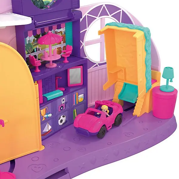 Игровой набор Polly Pocket Go Tiny! Комната Полли