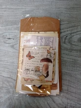 30 unids/set Vintage Scrapbooking Diy Paquete de pegatinas Retro decorativa Natural colección diario Washi etiqueta engomada de papel de arte