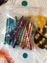 18 unids/lote 53mm aleación de aluminio de dardo ejes gradas dardos profesional tallos 2BA estándar de rosca de tornillo дротики дартс