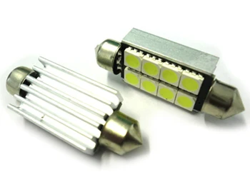 

Led bulb festoon Canbus T11 C5W 42mm 8 SMD 5050 12V lights license plate with heat sink