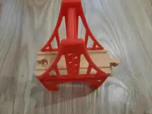 Wooden Train Accessories Track-Parts Railway-Train-Toys Children Gift Beech Brand 