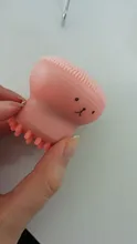 Cepillo de silicona para limpieza facial, limpiador de poros en forma de pulpo, exfoliante, eliminador de espinillas, cepillo de masaje facial Suave, 12 colores