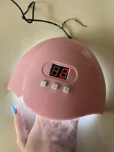 Secador de uñas de Gel UV, lámpara para secado de esmalte para manicura, 54W, 18 Uds.