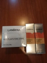 LANBENA-suero facial con vitamina C, ácido hialurónico, acné hidratante de blanqueamiento, para el cuidado de la piel tratamiento reparador, suero para arrugas antienvejecimiento