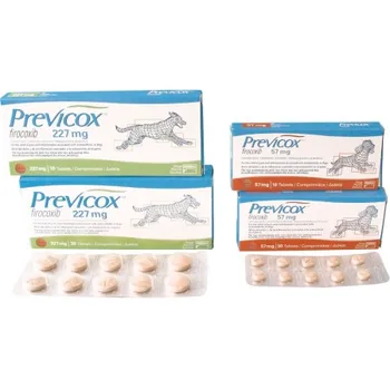 

PREVICOX anti-inflammatory for dogs. BOEHRINGER 10 TABLETS