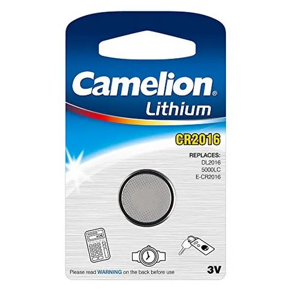 Литиевые кнопочные батареи Camelion PLI273 CR2016