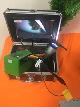 HUYIN-Cámara de pesca submarina, pantalla de 7 pulgadas, bajo el agua, HD, Detector de peces para hielo/Mar