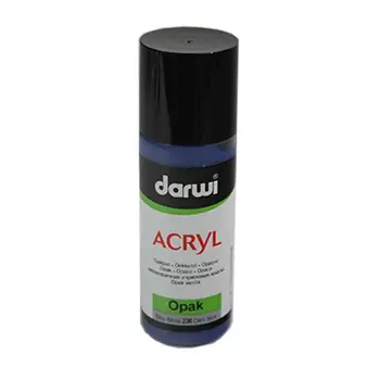 

Da0220080 acrylic paint opaque Opak, 80 ml, Darwi (236 Blue)