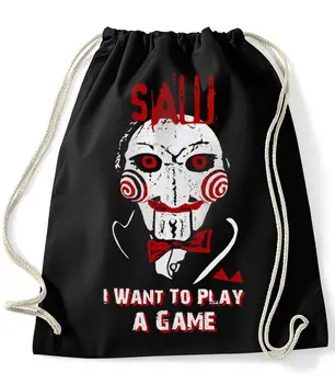 

BAG-BACKPACK-SAW-HORROR-I WANT TO PLAY A GAME
