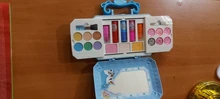 Conjunto de cosméticos de Disney para niñas, Set de belleza de juguete de frozen, elsa, anna, Blancanieves, Princesa, juguetes de moda, casa de juego, regalo para niños