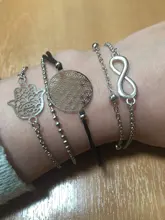 Pulsera bohemia de 30 estilos para mujer, mapa de estrellas de concha de loto, piña, corazón, piedras naturales, tipo cadena, joyería