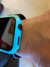 Vidrio + para Apple Watch Serie 6 5 4 3 SE 44mm 40mm watch cuero, iWatch 42mm 38mm Protector de pantalla + cubierta de apple Watch Accesorios