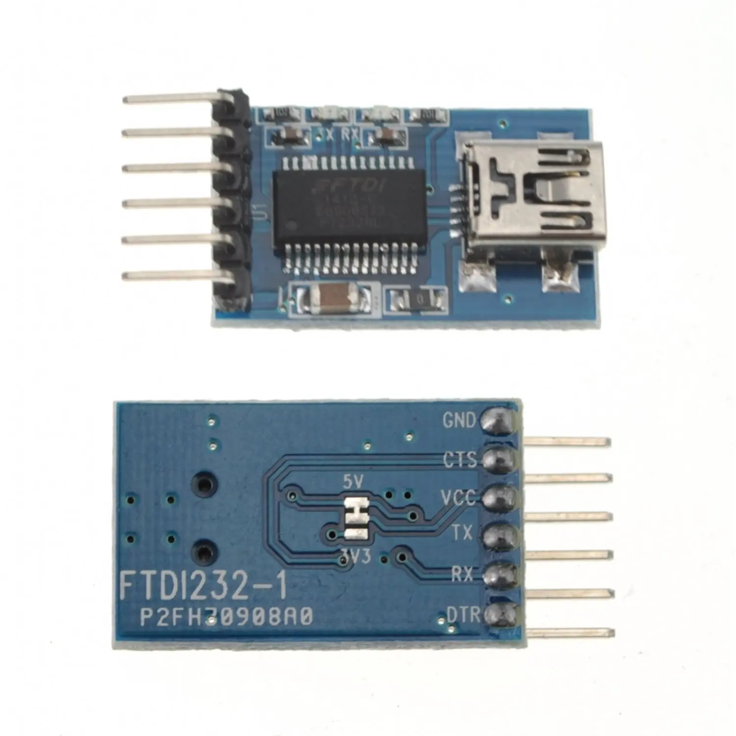 3.3v 5.5v Ft232rl Ftdi Usb to Ttl Serial Adapter Module for Arduino Mini Port yaosheng cp2102 usb to ttl adapter module blue silver