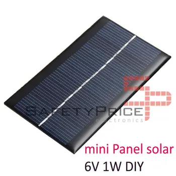 

6V 1W Solar Panel Arduino DIY mobile charger photovoltaic cell SP