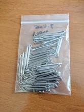 70PCS GB91 Stainless Steel Cotter Pin M2.5 *25