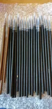 Pluma negra de línea de gancho para caligrafía china, pincel de ácido acrílico para artista, pintura de acuarela artística, papelería de aprendizaje para estudiantes, 20 Uds.