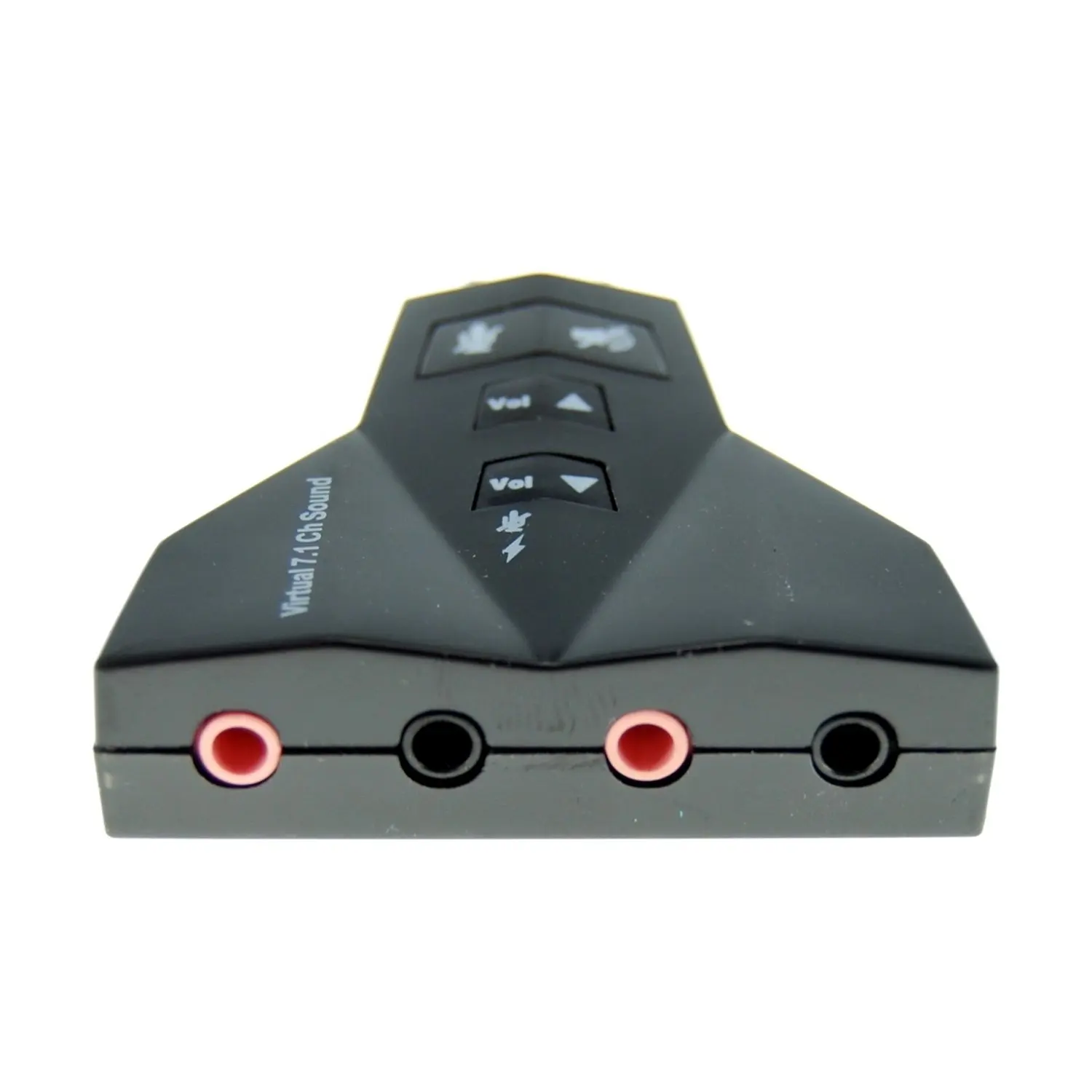 Двойной 7,1 USB Звуковой адаптер