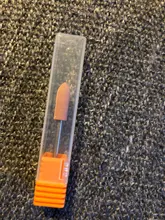 Cabezal de rectificado de caucho para manicura, aparato de perforación para manicura, manicura para cutícula broca de limpieza, accesorio de máquina eléctrica para pedicura, 1 Uds.