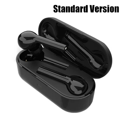 Standard Balck TWS 5,0, Bluetooth наушники, беспроводные наушники, сенсорное управление, гарнитура, Hi-Fi стерео наушники, Bluetooth наушники, беспроводные наушники - Цвет: Standard Balck